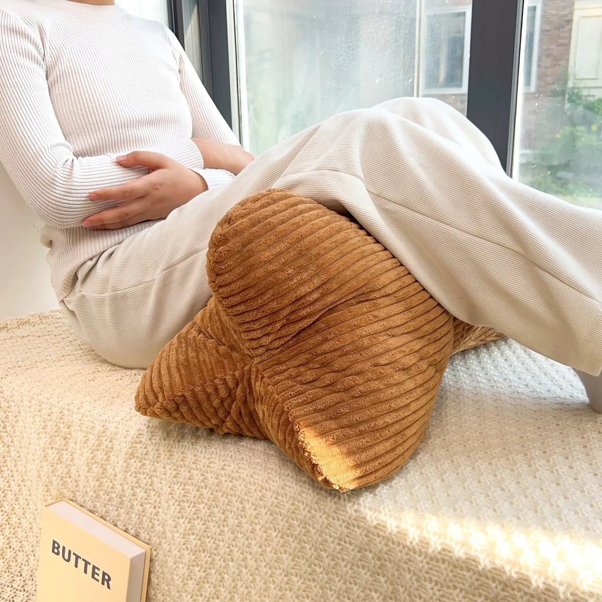 Coussin de lecture traversin pour lit et canapé