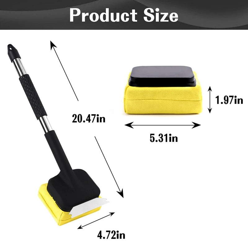 Brosse de Barbecue Vapeur avec Grattoir