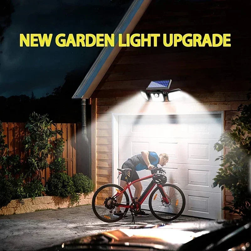 Lampe Solaire d'Extérieur à Détecteur de Mouvement
