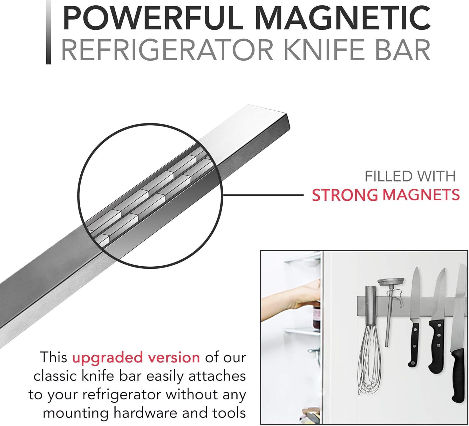 14-Inch Magnetic Knife and Tools Holder
