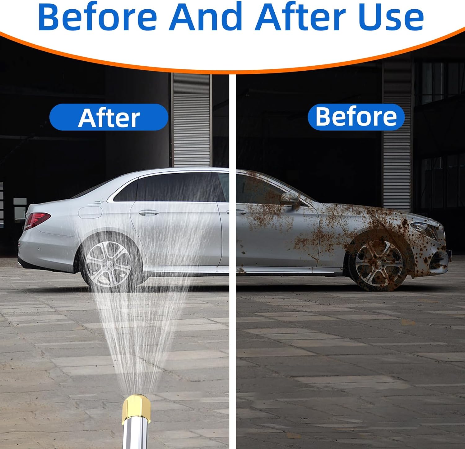 High-Pressure Nozzle for Car Wash Hose
