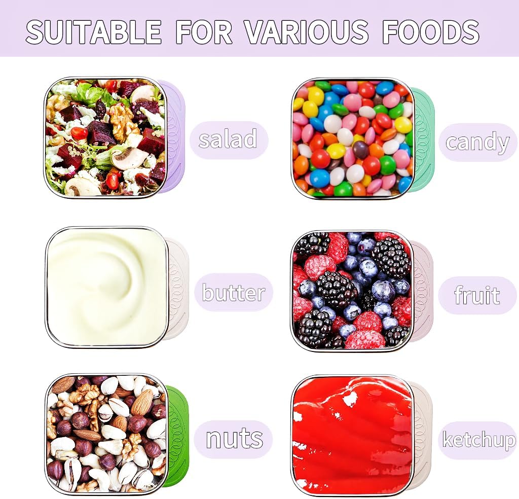 SnackBox Pro - Boîtes à Goûter en Acier Inoxydable