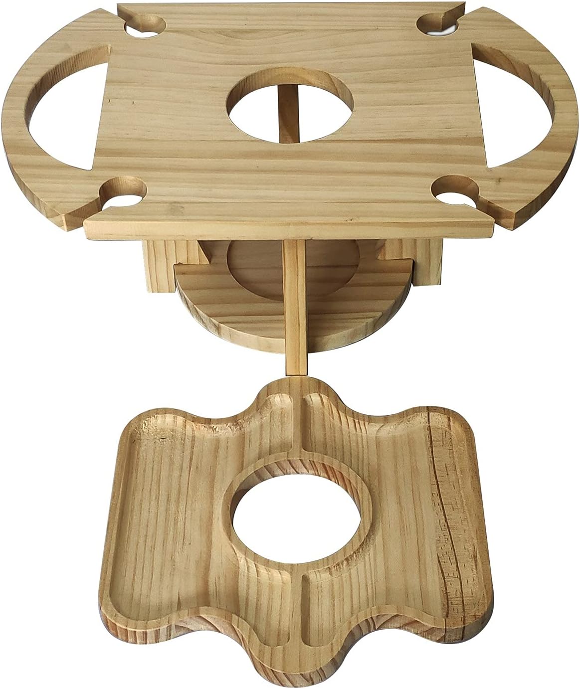 DualServe Rack - Support à Fruits et Verres Pliant