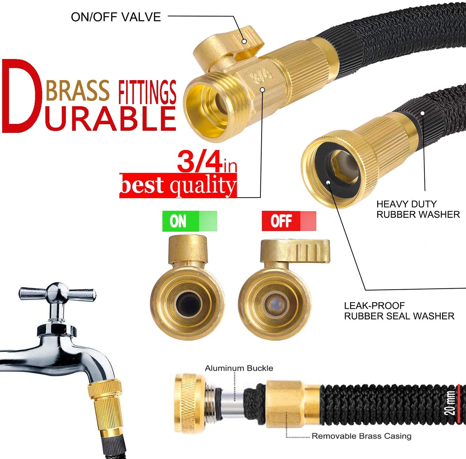 Tuyau de Jardin Extensible de Qualité