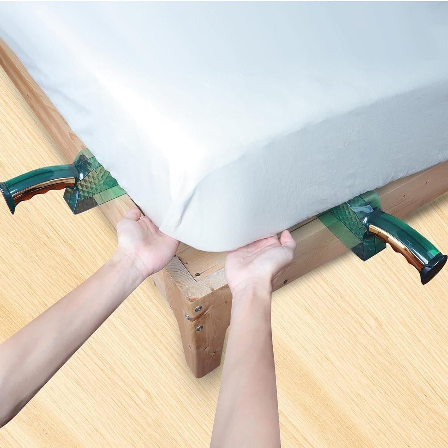Leve-matelas ergonomique pour faire le lit