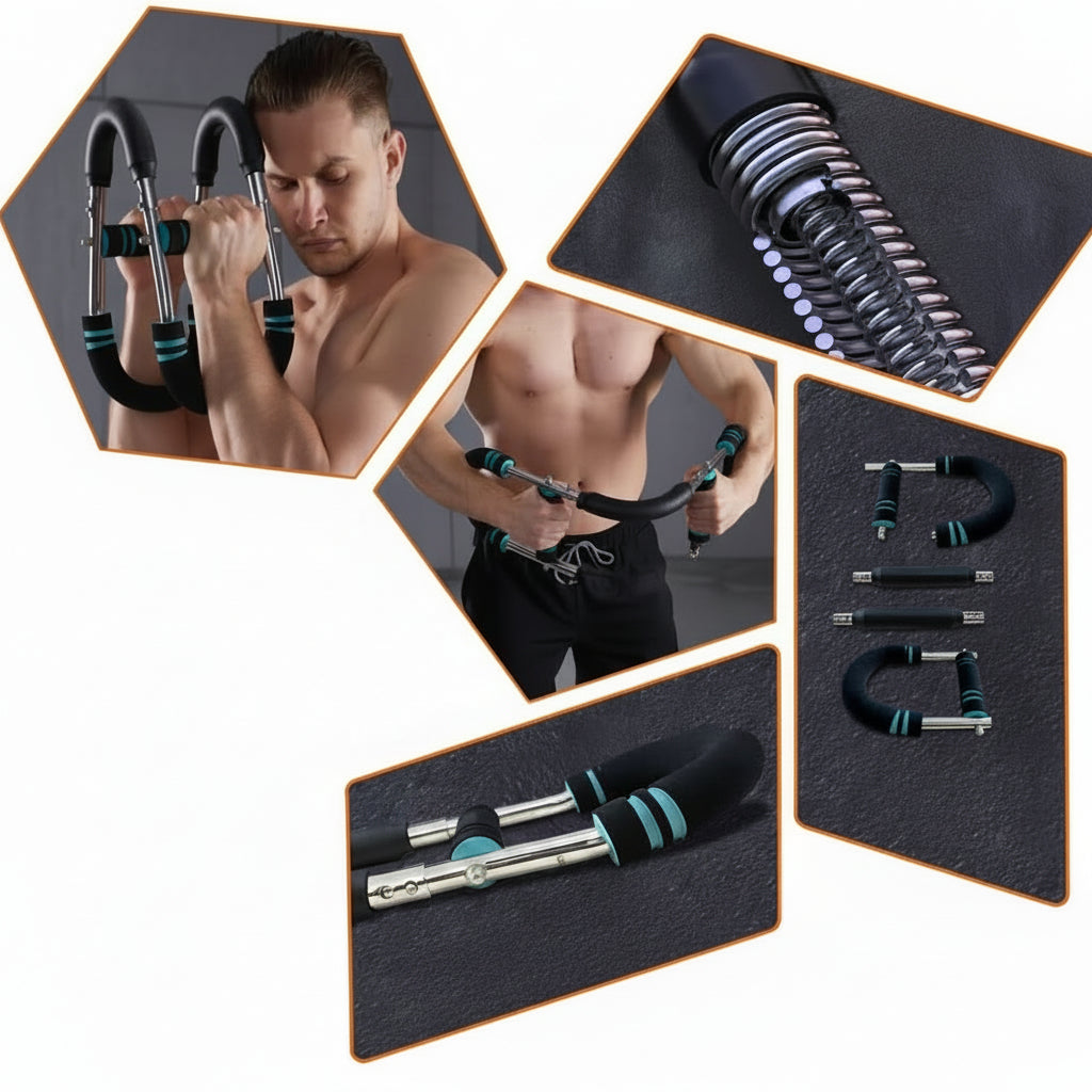 Airkit Adjustable Training Bar for Arms & Chest