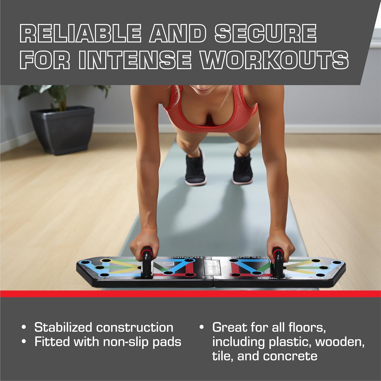 FlexiFit – Planche Pompes Pliable Colorée