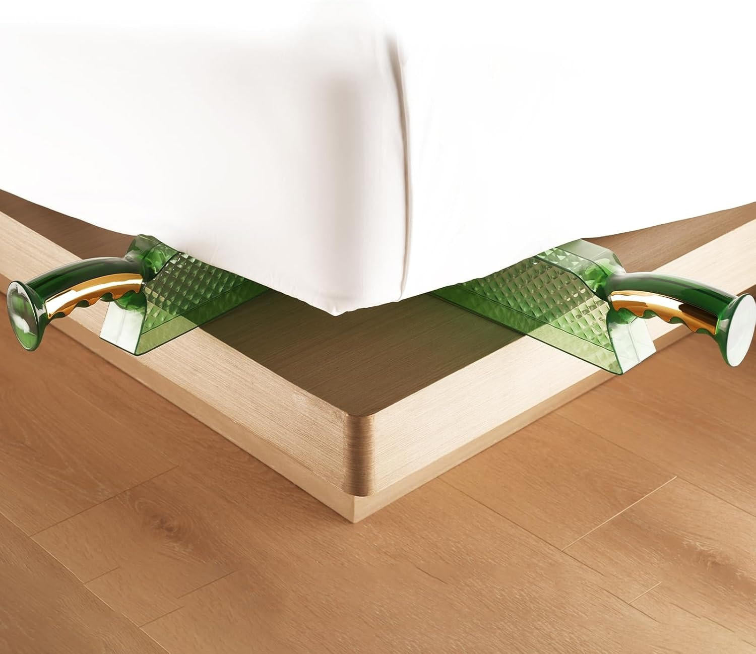 Leve-matelas ergonomique pour faire le lit