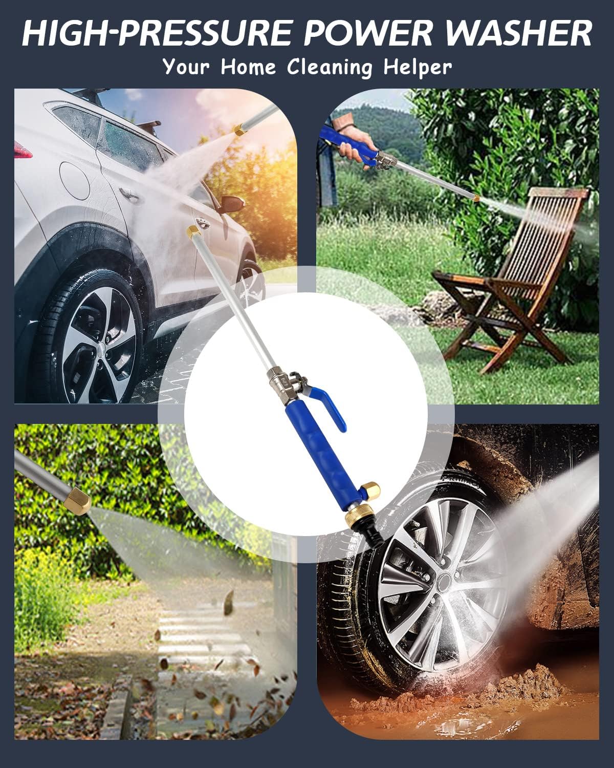 High-Pressure Nozzle for Car Wash Hose