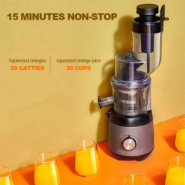 Automatic Juicer with Wide Feed Chute