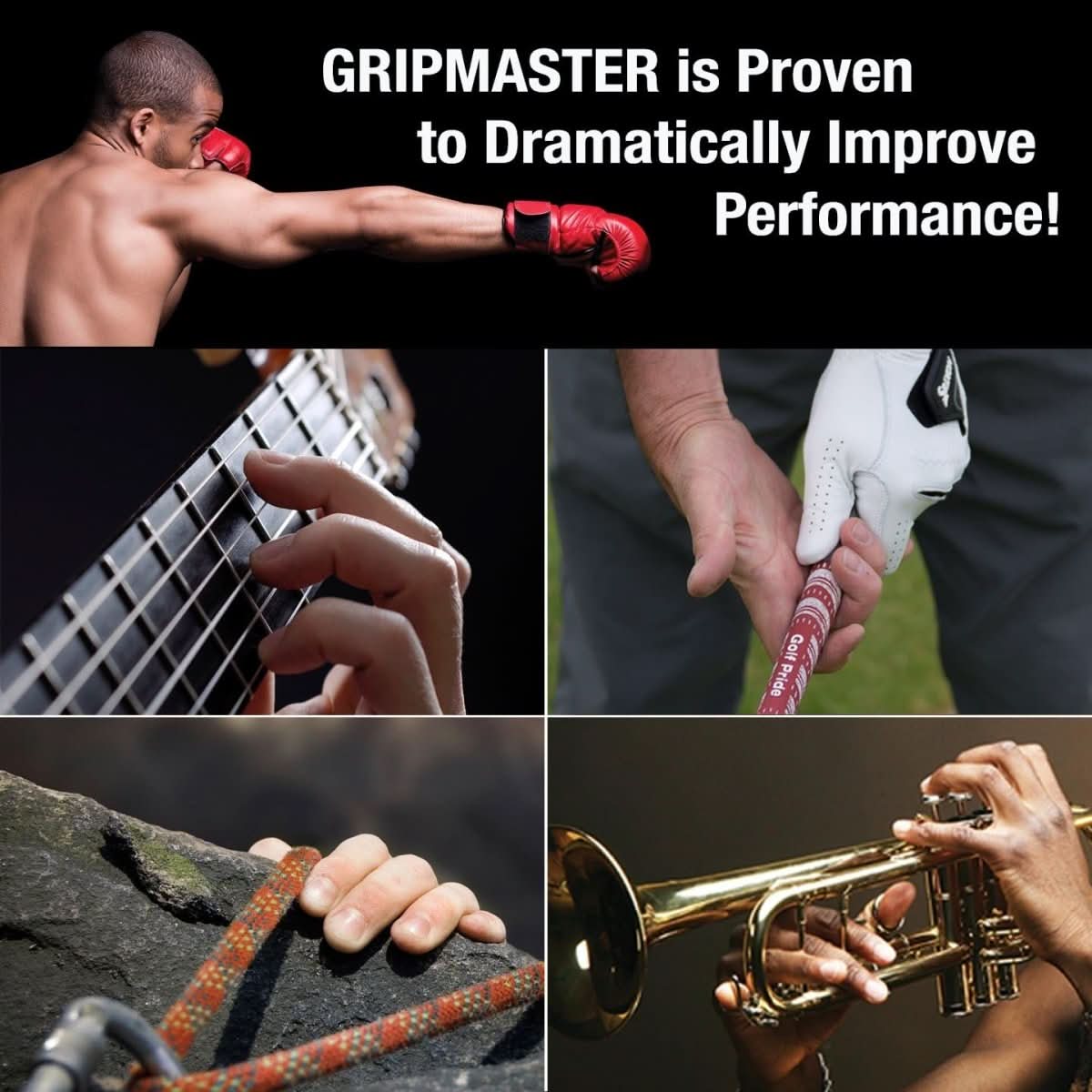 Gripmaster Entraîneur de Doigts et de Poigne