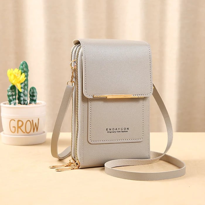 Compact Women's Crossbody Bag with Phone Pocket