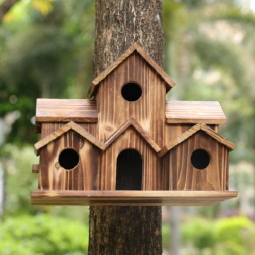 NatureNest - Nichoir en Bois Fait Main