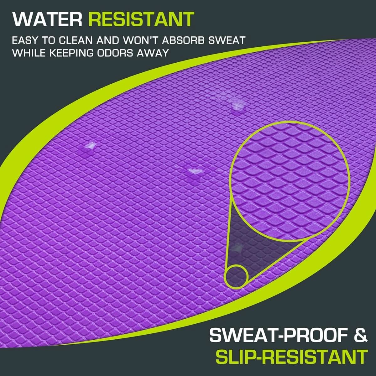 Wristpulse Tapis Antidérapant Yoga & Équilibre