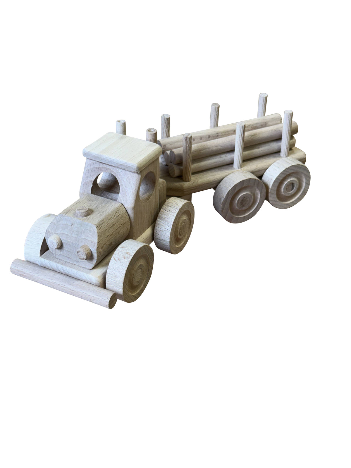 WoodTruck - Camion en Bois avec Remorque