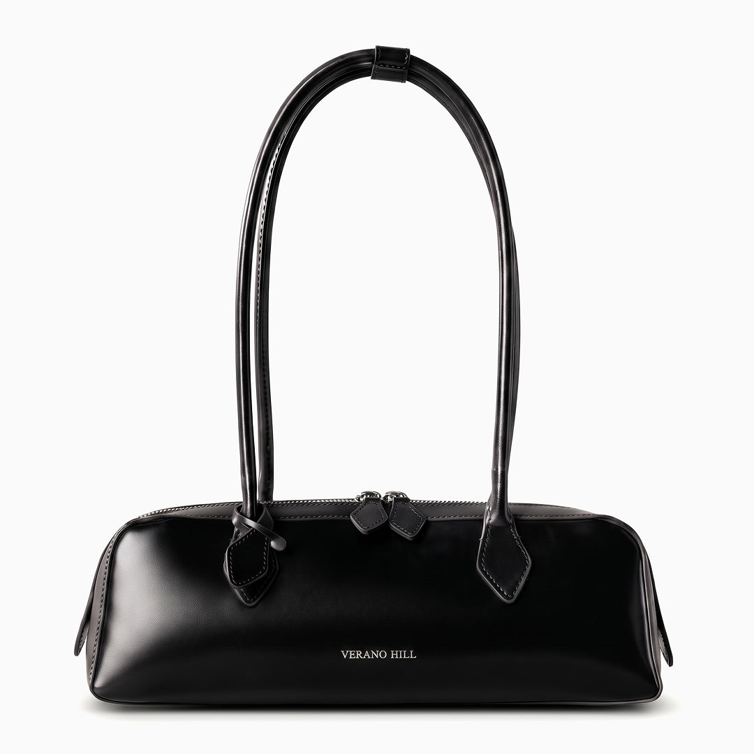 Sac porté épaule souple à longues anses, ligne épurée