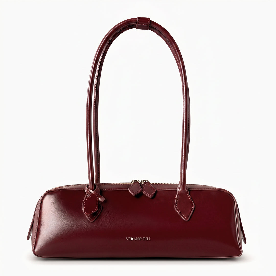 Sac porté épaule souple à longues anses, ligne épurée