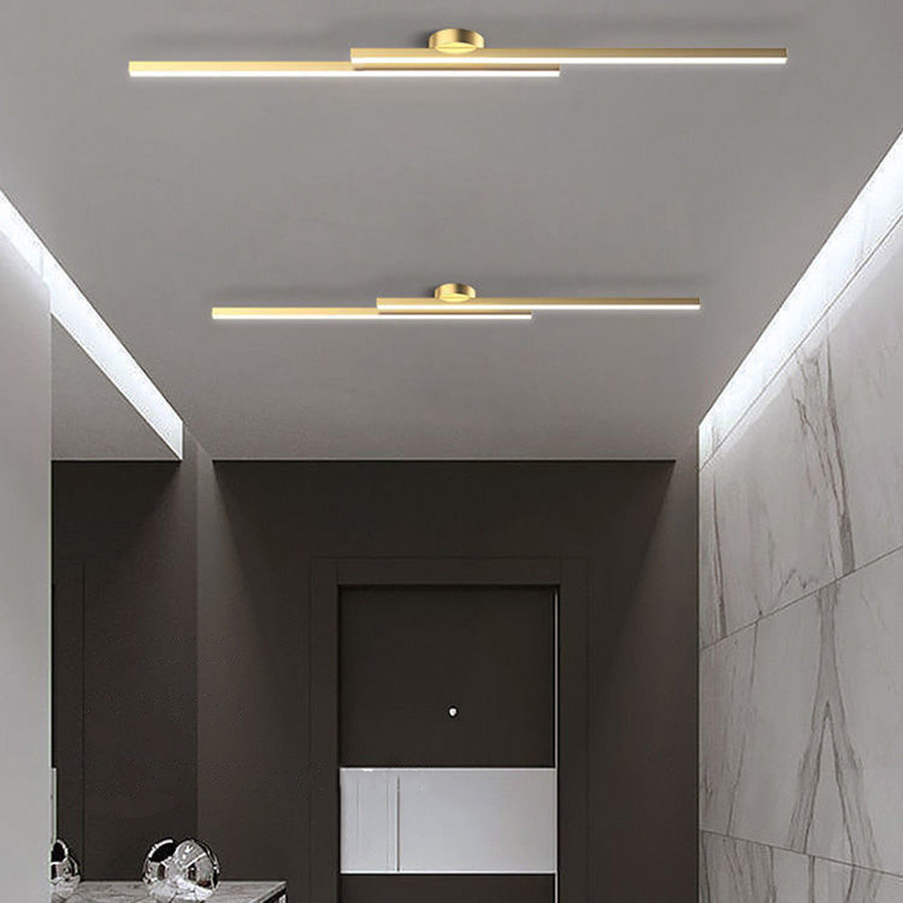 Aluminium Linear Ceiling Light - Integrated LED Design 5