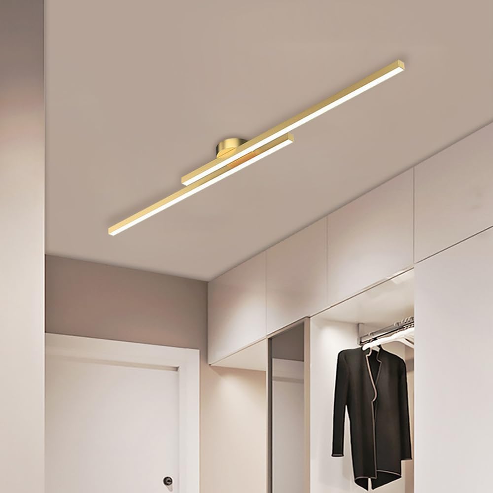Aluminium Linear Ceiling Light - Integrated LED Design 6