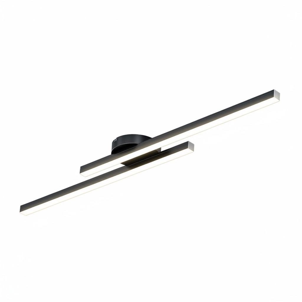 Aluminium Linear Ceiling Light - Integrated LED Design 7