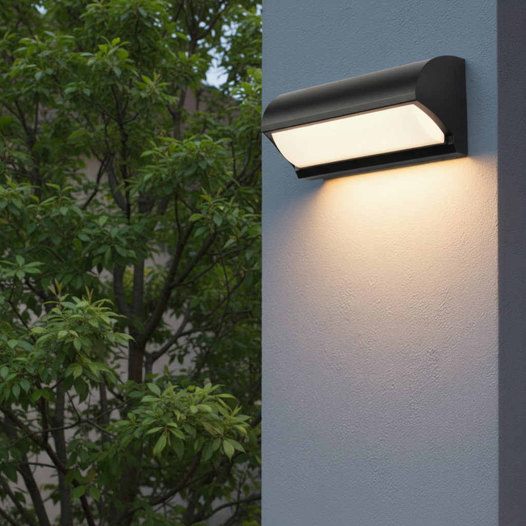 Applique Murale Extérieure LED Noir IP65 | Éclairage Élégant et Durable pour Ambiance Sécurisée 1