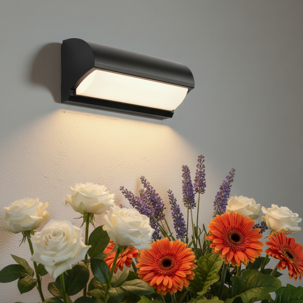 Applique Murale Extérieure LED Noir IP65 | Éclairage Élégant et Durable pour Ambiance Sécurisée 3
