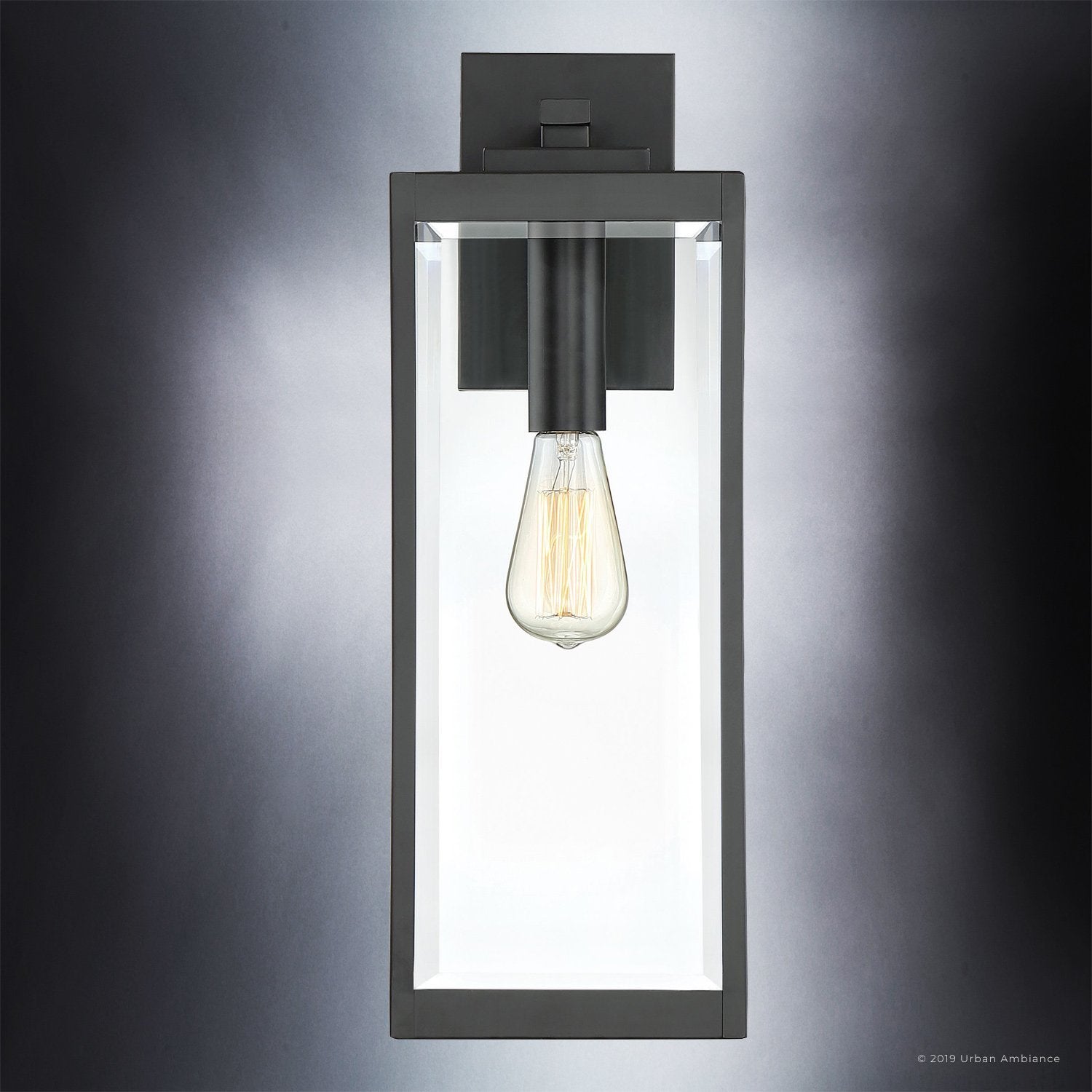 Applique Murale Extérieure en Acier Noir | Éclairage Élégant et Résistant aux Intempéries pour une Ambiance Accueillante 4