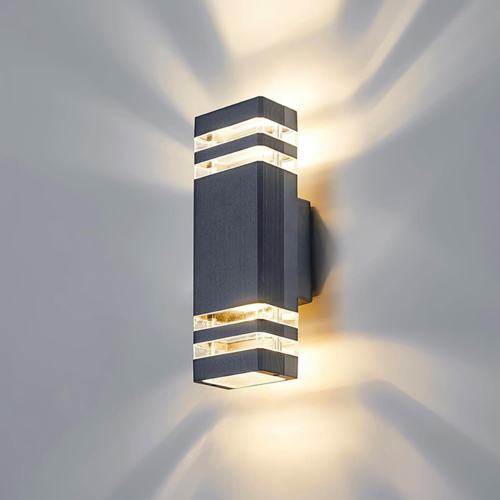 Applique Murale Extérieure en Aluminium IP65 | Design Cylindrique Élégant pour Éclairage Durable et Moderne 5