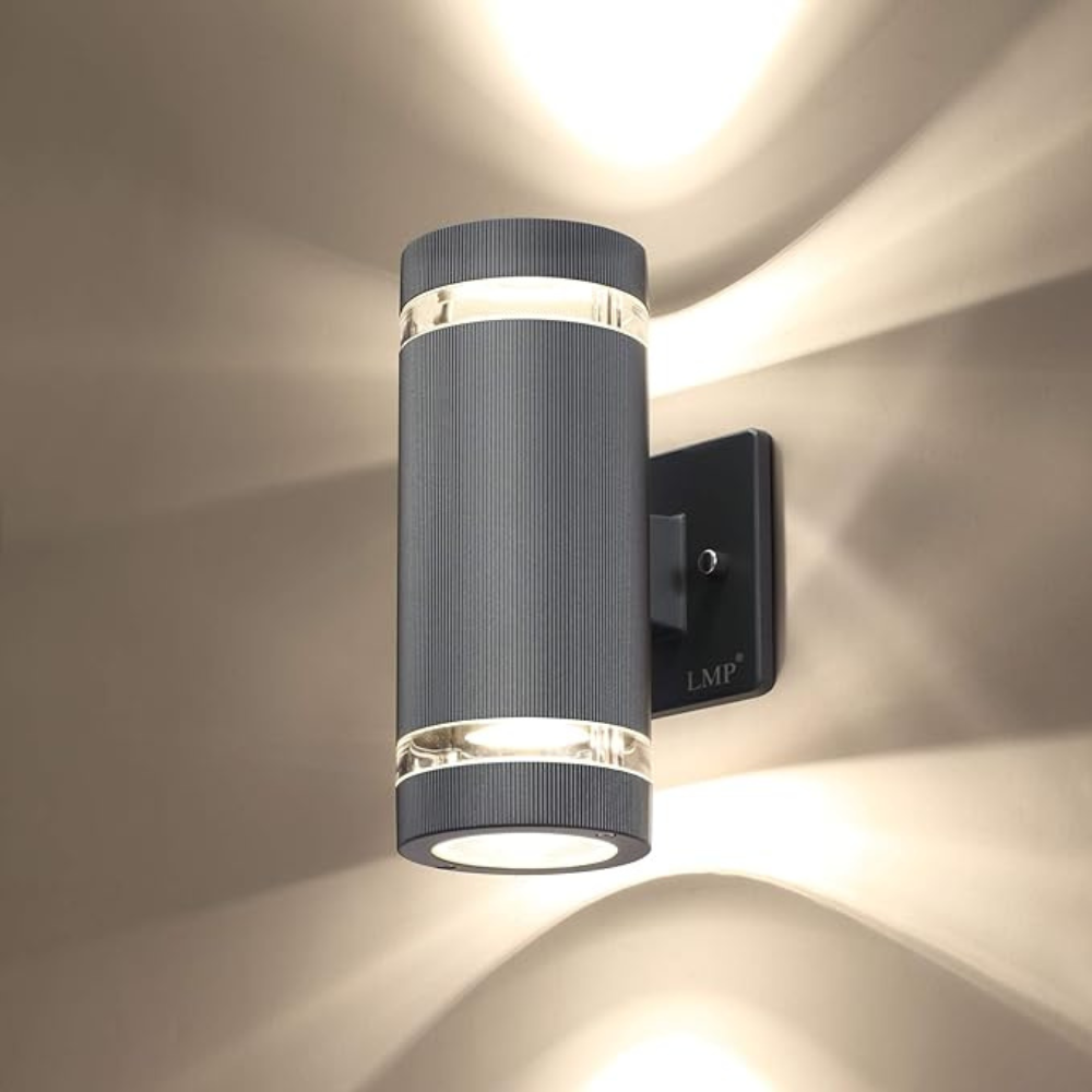 Applique Murale Extérieure en Aluminium IP65 | Design Cylindrique Élégant pour Éclairage Durable et Moderne 6