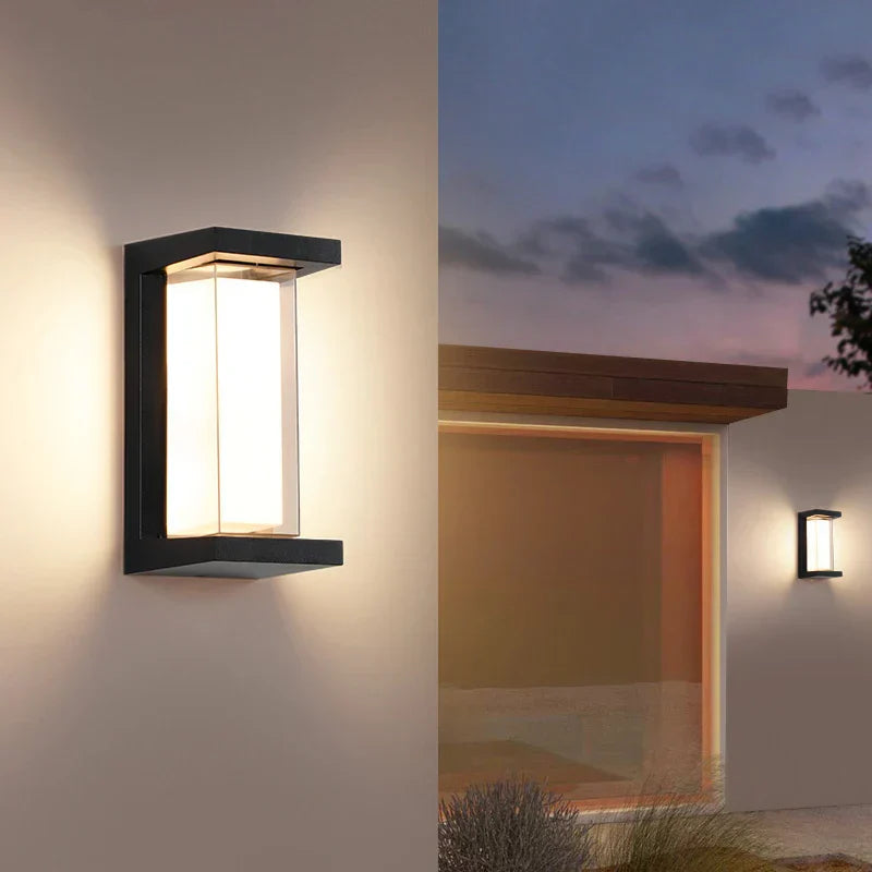 Applique Murale Extérieure en Aluminium | Design Élégant et Résistant aux Intempéries pour une Ambiance Accueillante 3