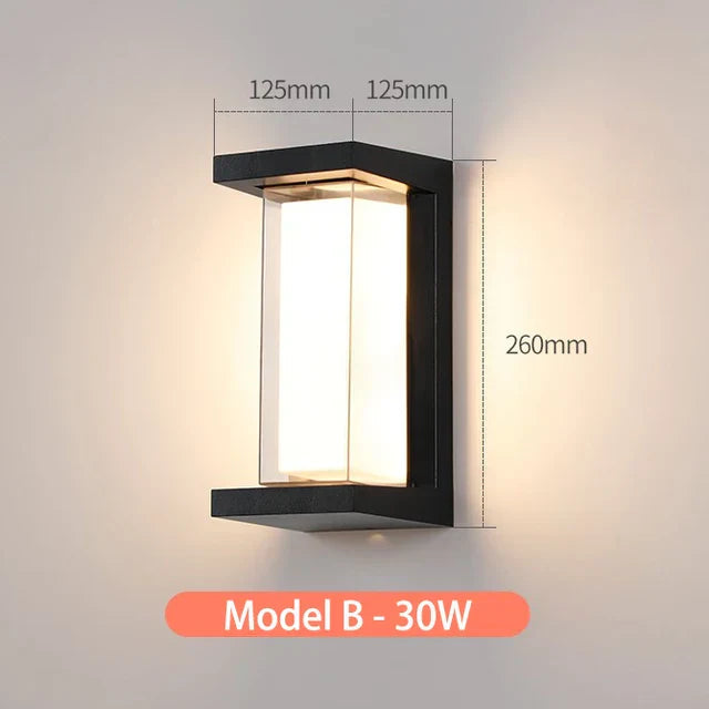 Applique Murale Extérieure en Aluminium | Design Élégant et Résistant aux Intempéries pour une Ambiance Accueillante 5