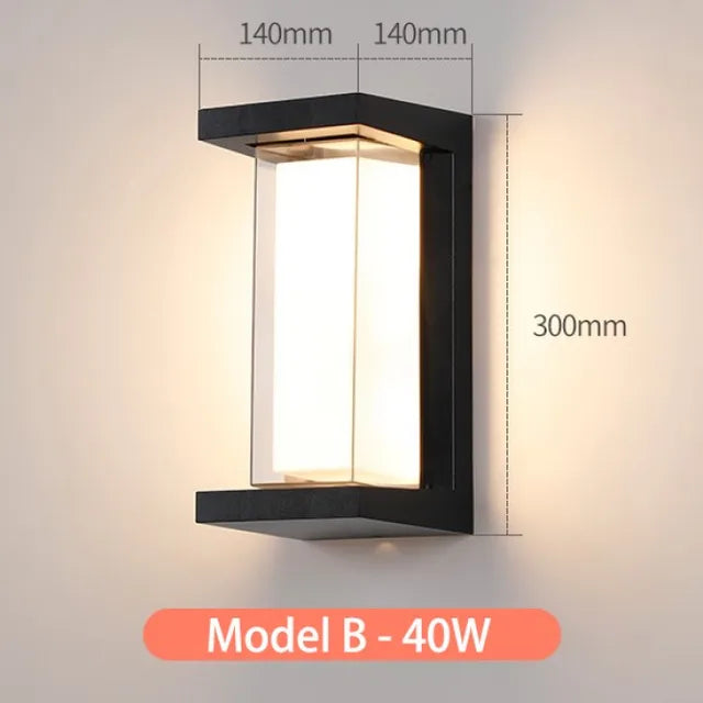 Applique Murale Extérieure en Aluminium | Design Élégant et Résistant aux Intempéries pour une Ambiance Accueillante 6