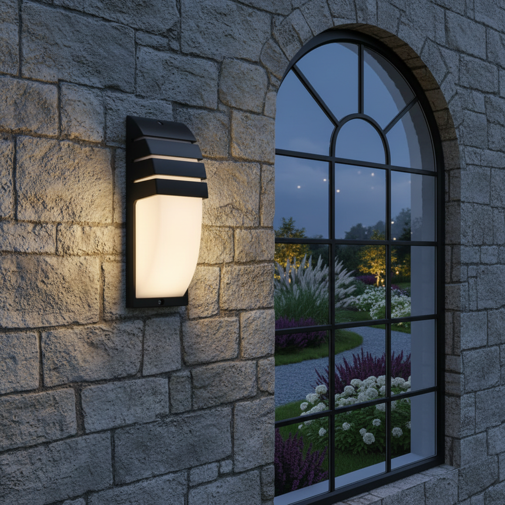 Applique Murale LED Minimaliste avec Détecteur de Mouvement | Éclairage Automatique Élégant pour Espaces Extérieurs 0
