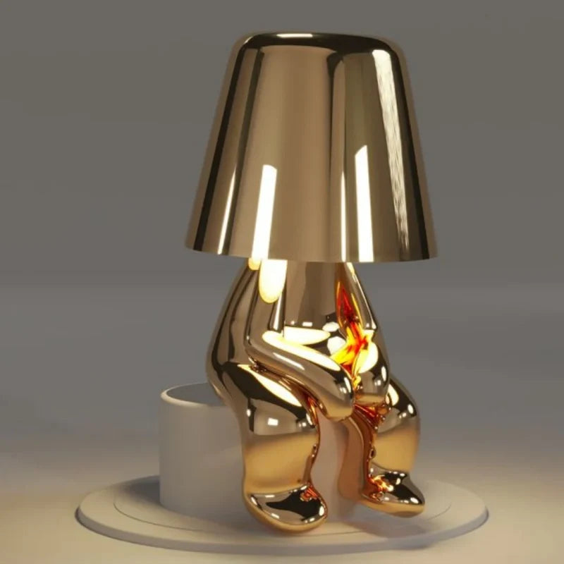 Lampe figurine décorative sans fil, tactile