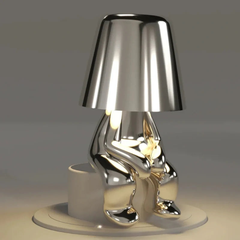 Lampe figurine décorative sans fil, tactile