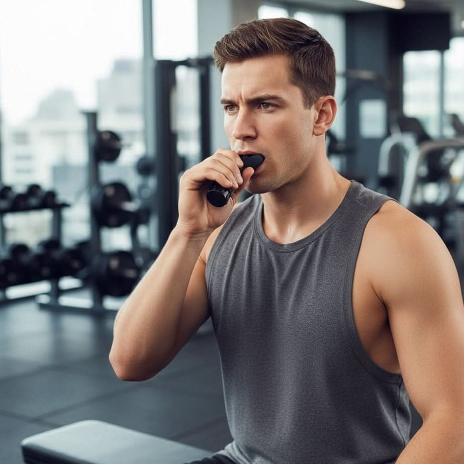 Entraîneur respiratoire à résistance réglable sport & récupé