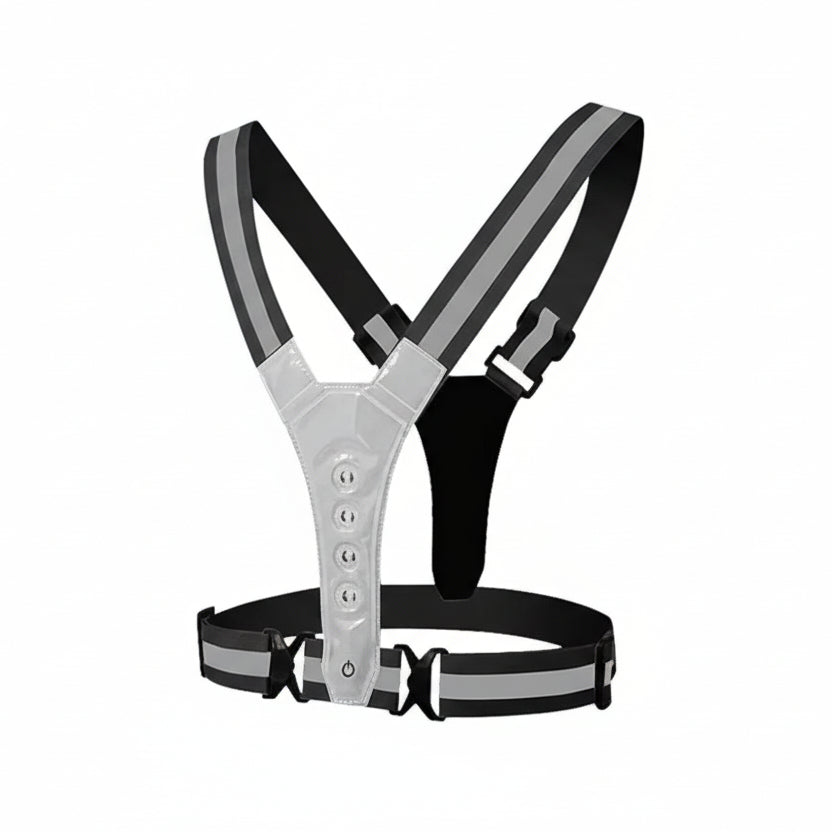 Armplex2 Gilet LED Ajustable 3 Modes Course de Nuit