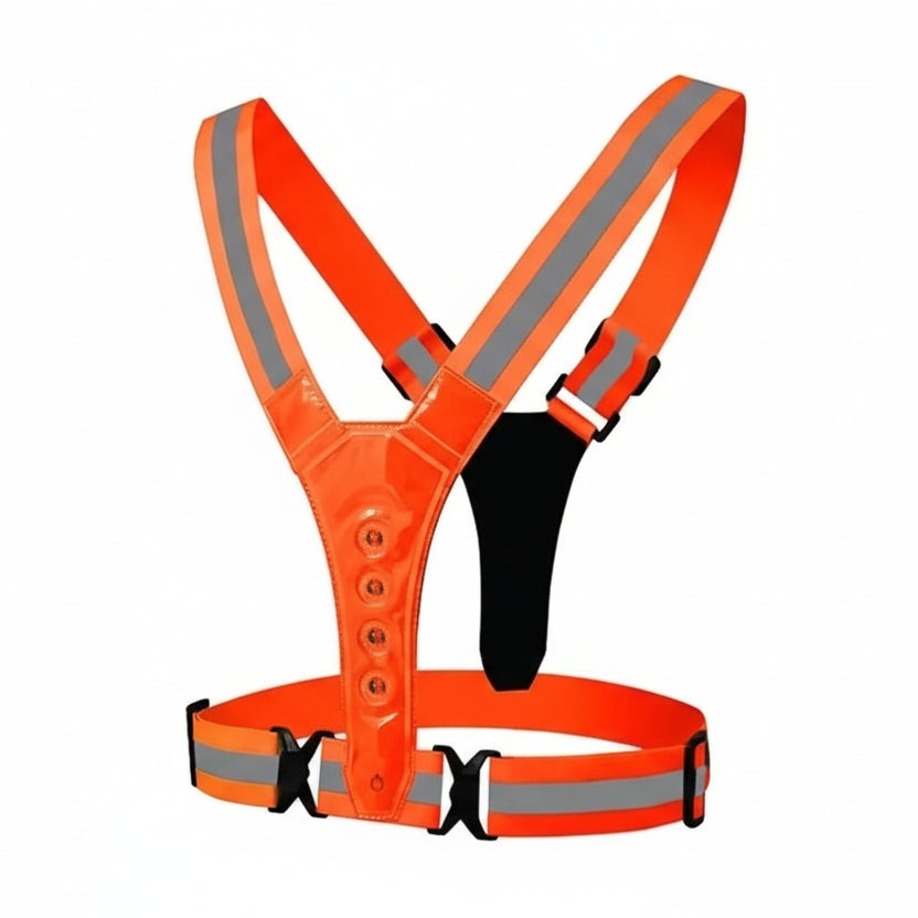 Armplex2 Gilet LED Ajustable 3 Modes Course de Nuit