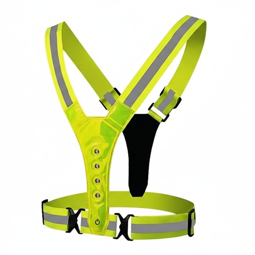 Armplex2 Gilet LED Ajustable 3 Modes Course de Nuit