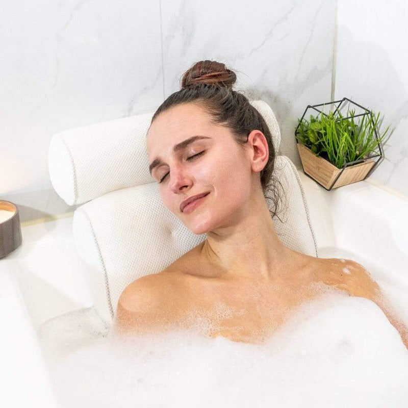 SereniLux - Oreiller de Bain Luxueux Confort Optimal