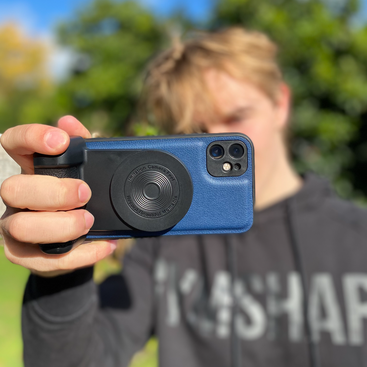 Dimpzy - Perche à Selfie, Stabilisateur et Batterie
