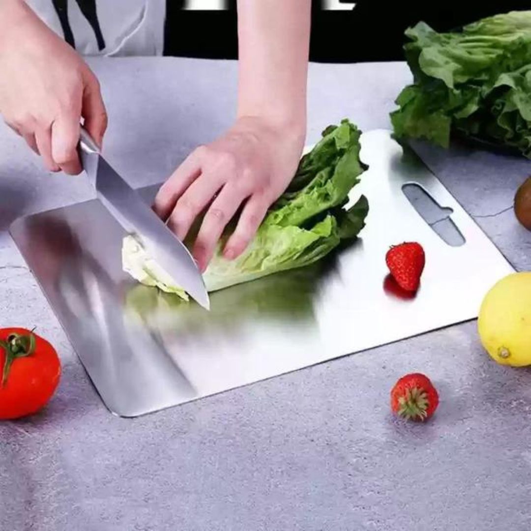 Titanium-Coated Cutting Board