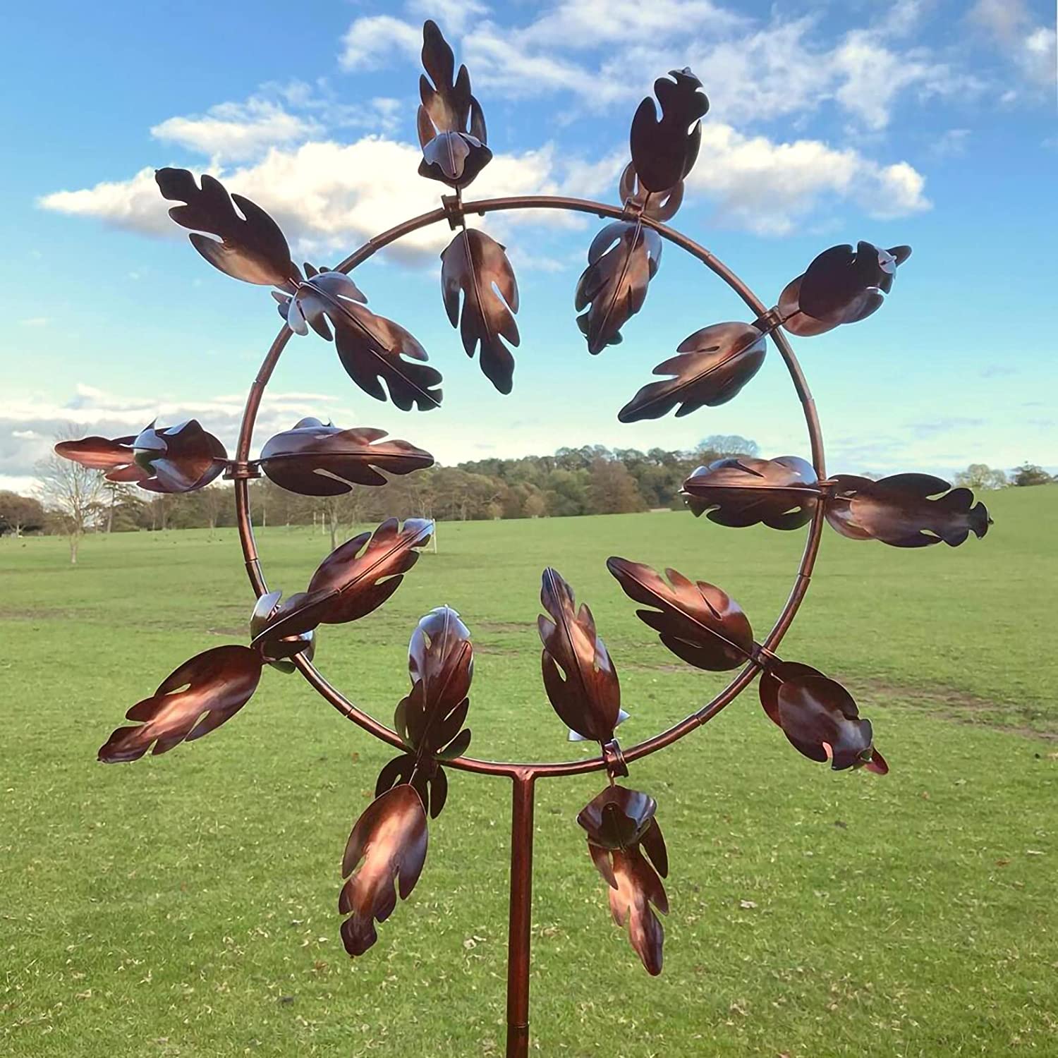 Kinetic Metal Magic Windmill