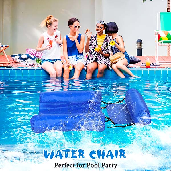 Chaise de Piscine avec Dossier Confort Maximal