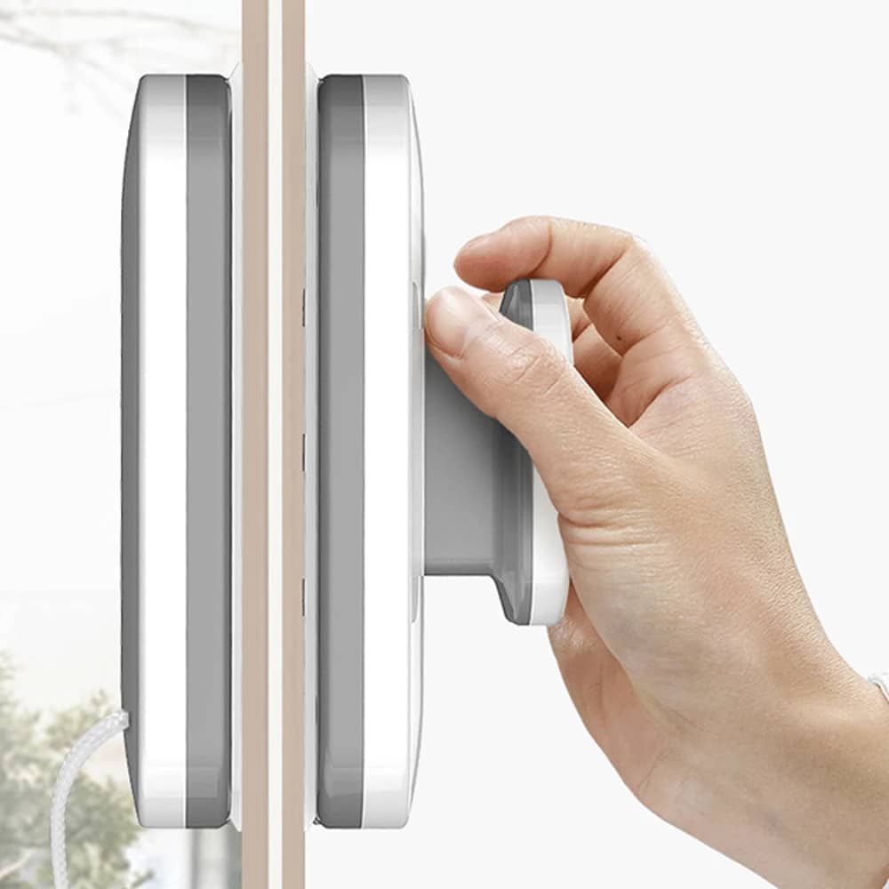 Nettoyant vitres magnétique double face auto