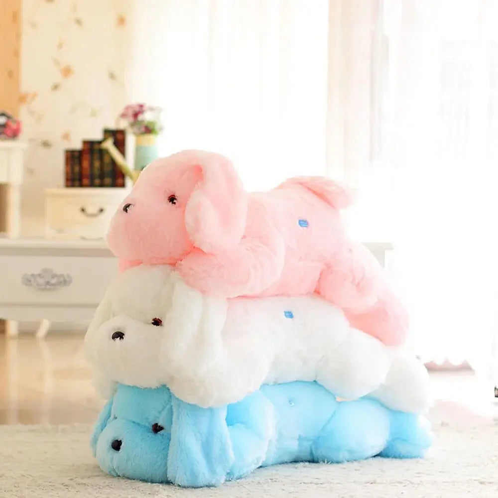 Light-Up Dog Plush Pillow with LED Glow