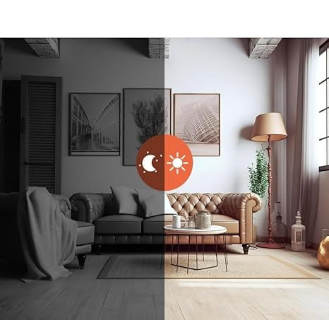Caméra de Surveillance Sans Fil : Élégance Naturelle en Lumière – Design Résistant aux Intempéries 4