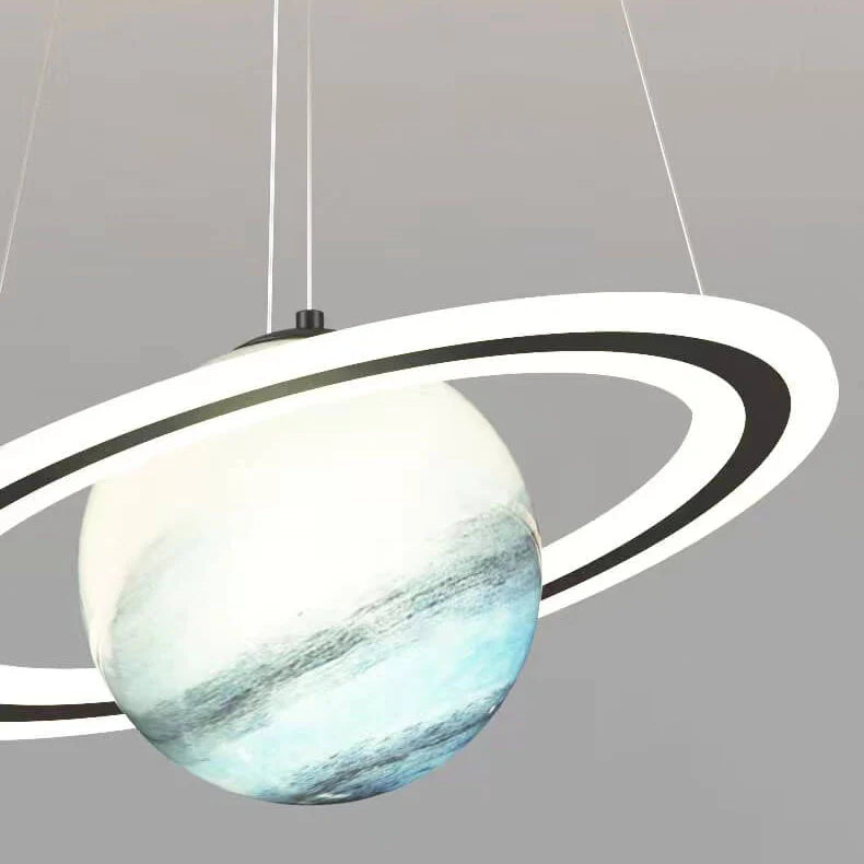 Suspension LED Planète pour Chambre d'Enfant
