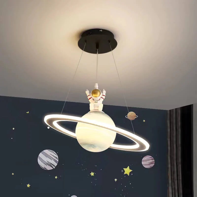Suspension LED Planète pour Chambre d'Enfant