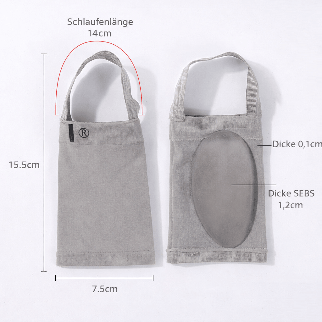 Soleglow Semelles Gel Silicone avec Voûte Plantaire